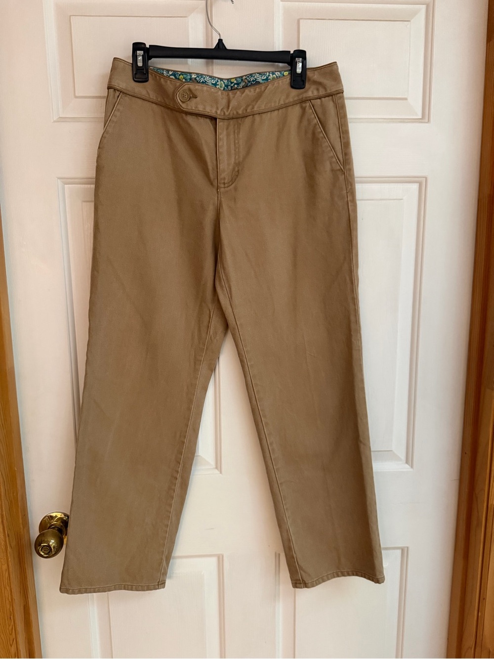 Liz Claiborne Classic Khaki Straight-Leg Chinos